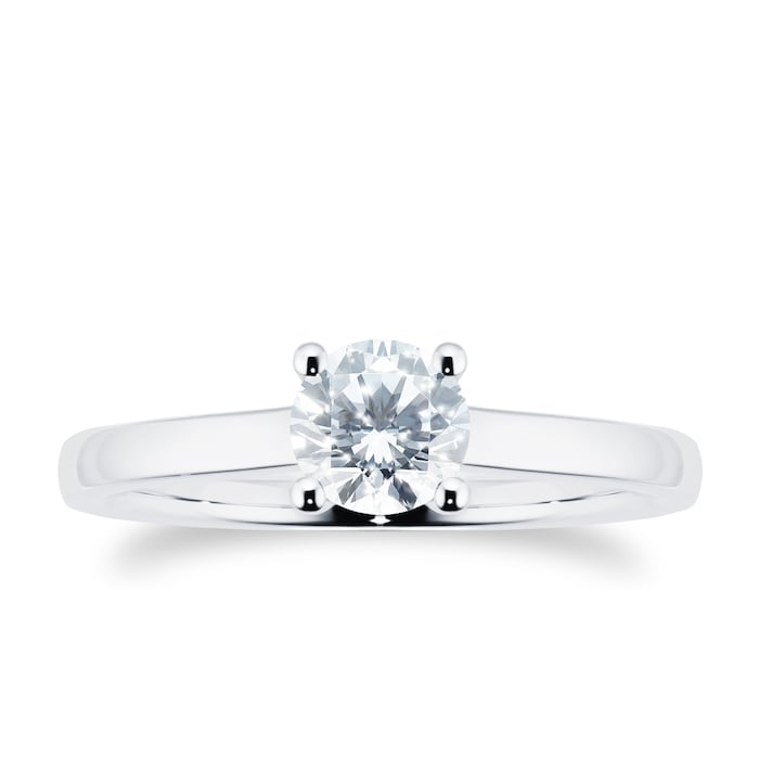 Goldsmiths Platinum Diamond Soliaire Engagement Ring