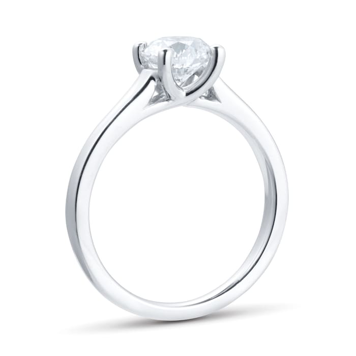 Goldsmiths Platinum 1ct Diamond Solitaire Engagement Ring