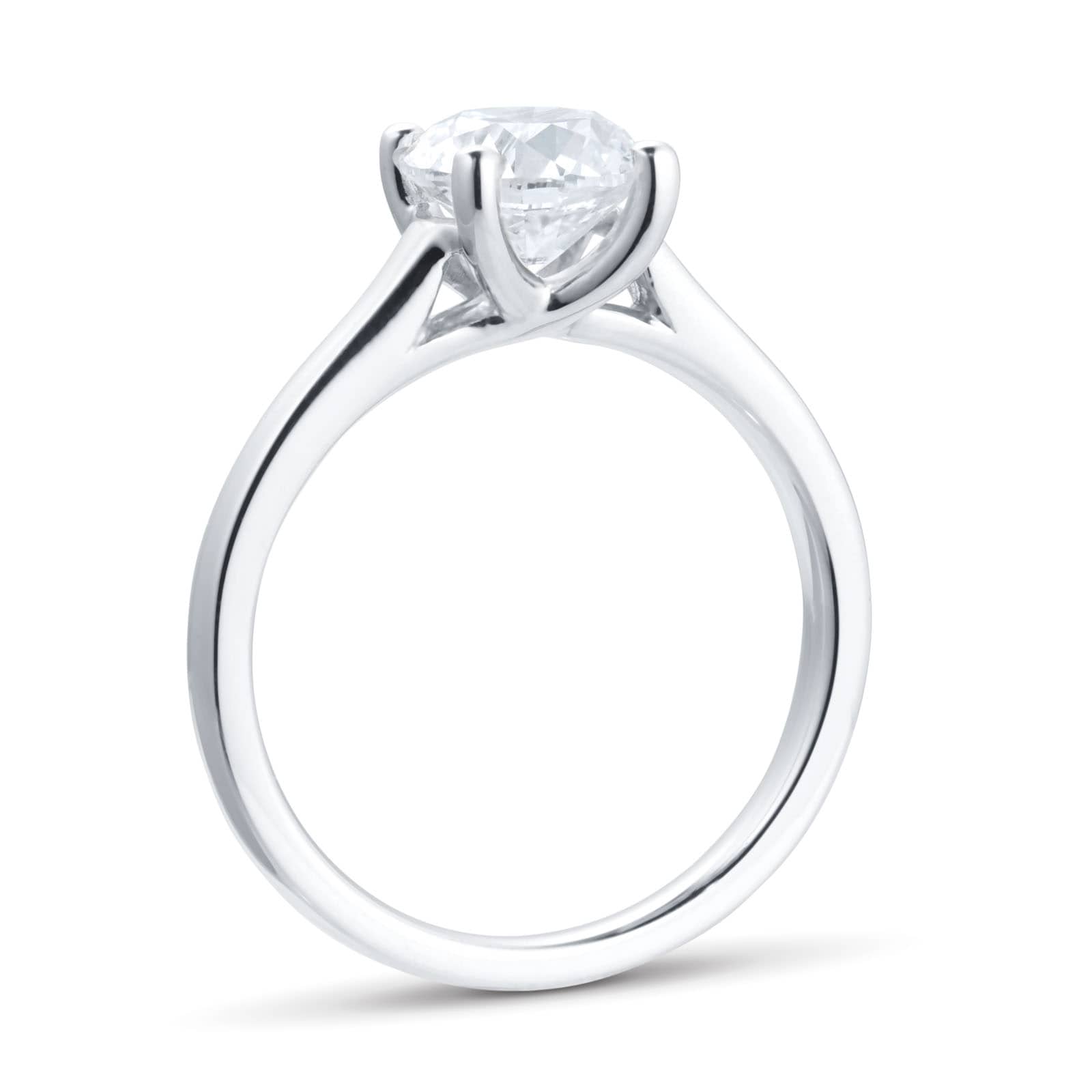 Goldsmiths Platinum 1.5ct Diamond Solitaire Engagement Ring - Ring Size P Goldsmiths Platinum 1.5ct Diamond Solitaire Engagement Ring - Ring Size P