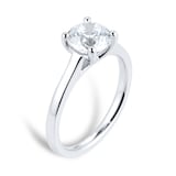 Goldsmiths Platinum 1.5ct Diamond Solitaire Engagement Ring