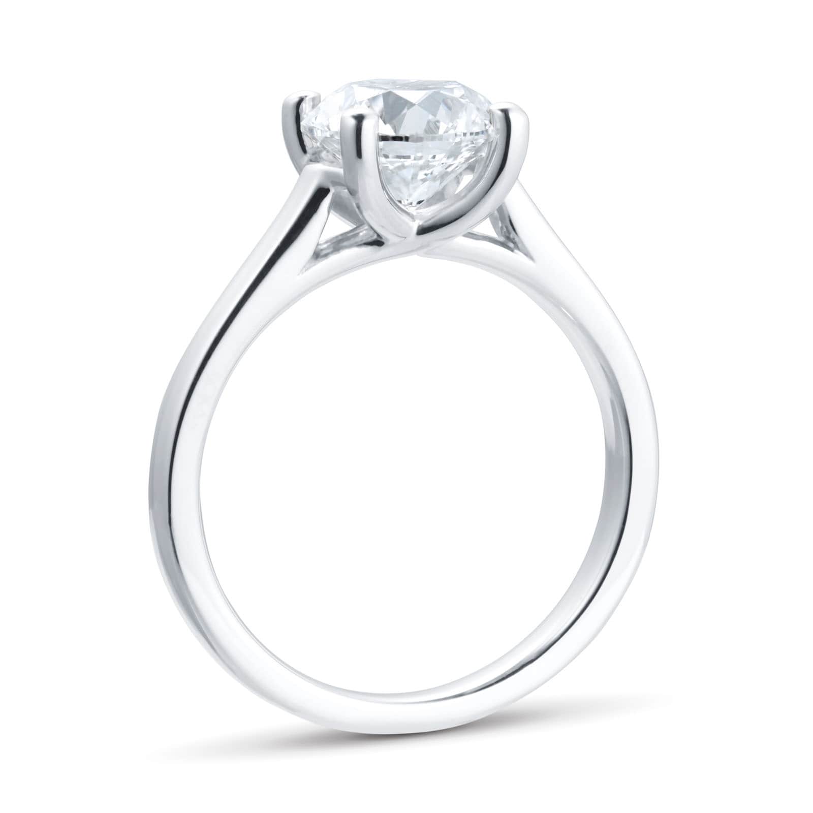 Goldsmiths Platinum 2ct Diamond Solitaire Engagement Ring