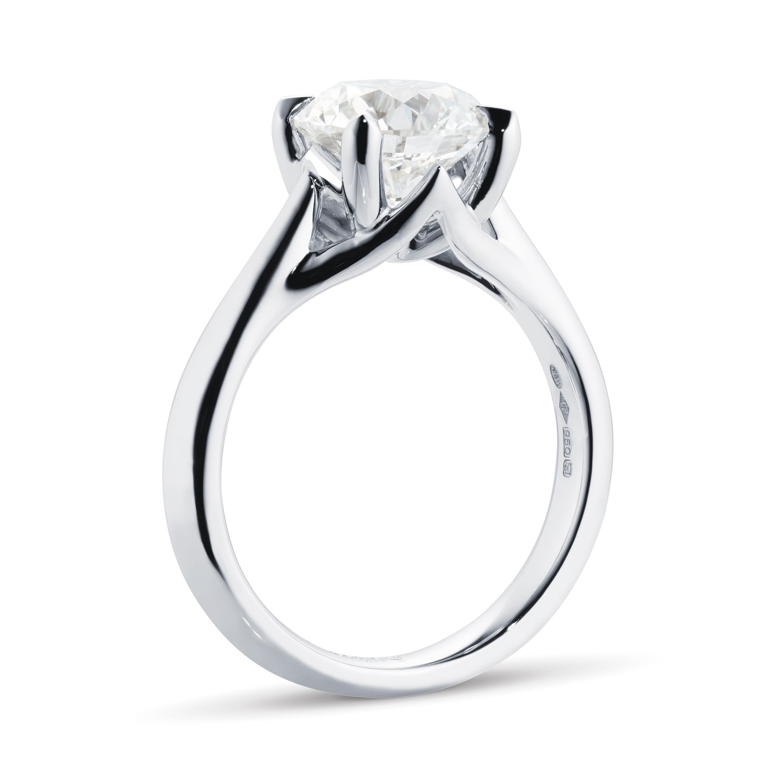 Mappin & Webb Platinum Ena Harkness 2.50cttw Diamond Ring