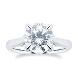 Mappin & Webb Platinum Ena Harkness 3cttw Diamond Ring