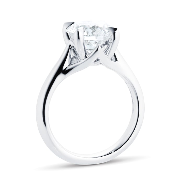 Mappin & Webb Platinum Ena Harkness 3cttw Diamond Ring