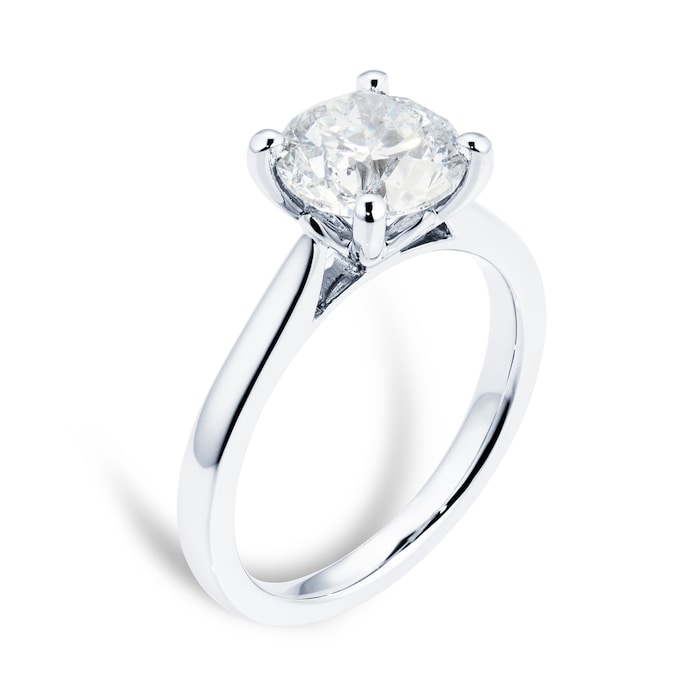 Mappin & Webb Platinum 2ct Solitaire Diamond Ring
