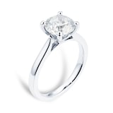 Mappin & Webb Platinum 2ct Solitaire Diamond Ring