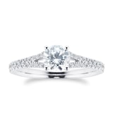 Goldsmiths 18ct White Gold 1ct Diamond Engagement Ring