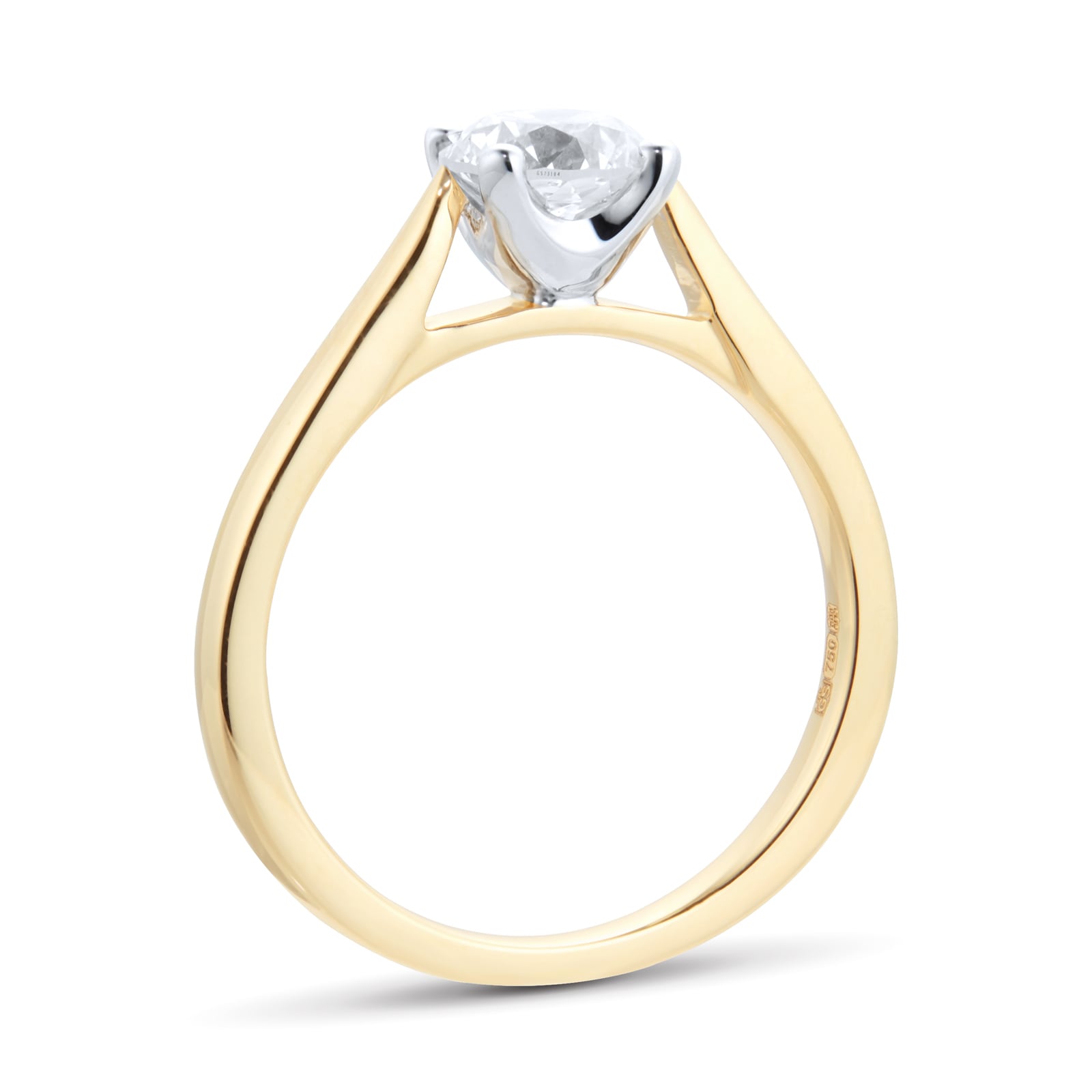 Goldsmiths 18ct Yellow Gold Brilliant Cut 1.00ct Diamond Solitaire Engagement Ring Goldsmiths 18ct Yellow Gold Brilliant Cut 1.00ct Diamond Solitaire Engagement Ring