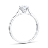 Goldsmiths Platinum Brilliant Cut 0.50ct Goldsmiths Brightest Diamond Engagement Ring