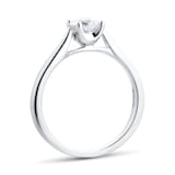 Goldsmiths Platinum Brilliant Cut 0.70ct Goldsmiths Brightest Diamond Engagement Ring
