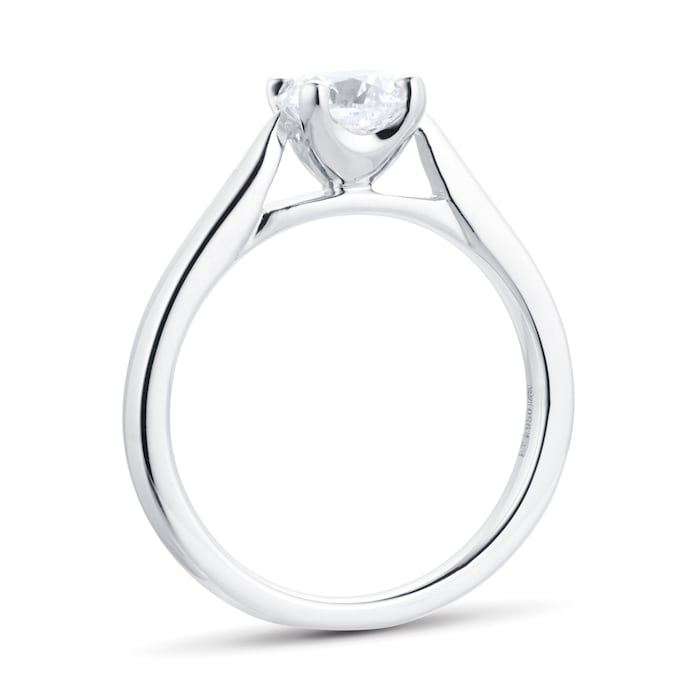 Goldsmiths Platinum Brilliant Cut 1.00ct Goldsmiths Brightest Diamond Engagement Ring