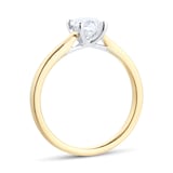Goldsmiths 18ct Yellow Gold 0.70cttw Diamond Solitaire Engagement Ring
