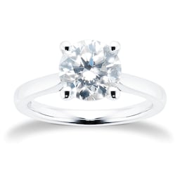 06019266 - Platinum 2.00ct Solitaire Engagement Ring