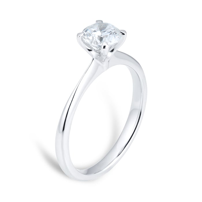 Mappin & Webb Platinum Hermione 0.75ct Brilliant Cut Solitaire Diamond Ring