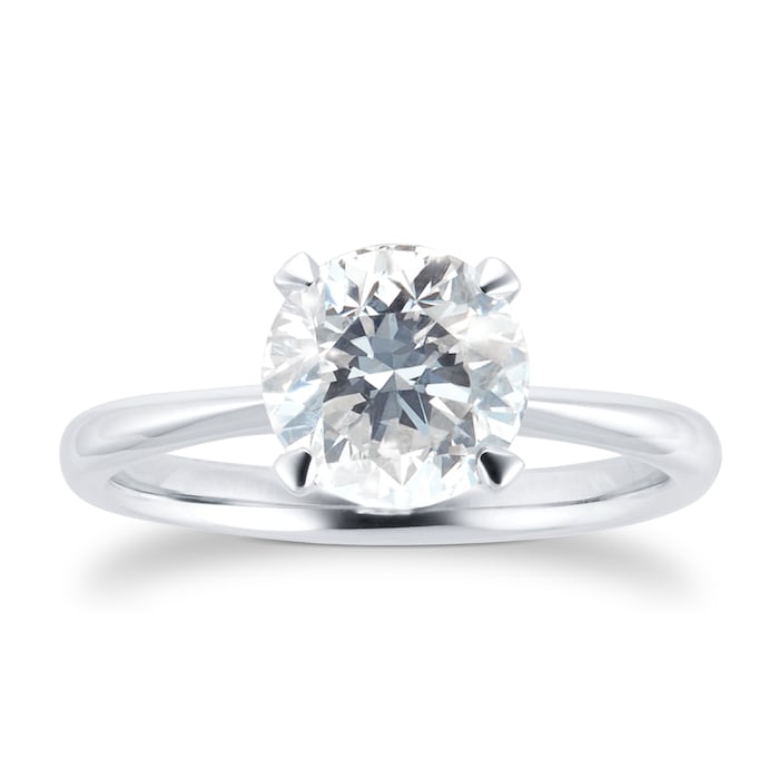 Mappin & Webb Platinum Hermione 2.00ct Brilliant Cut Solitaire Diamond Ring