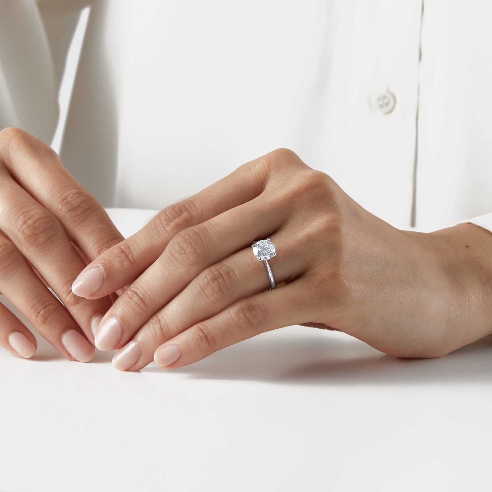 Mappin & Webb Platinum Hermione 2.00ct Brilliant Cut Solitaire Diamond Ring