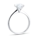 Mappin & Webb Platinum Hermione 2.00ct Brilliant Cut Solitaire Diamond Ring - Ring Size M