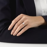 Mappin & Webb Platinum Hermione 1.00ct Oval Cut Solitaire Diamond Ring