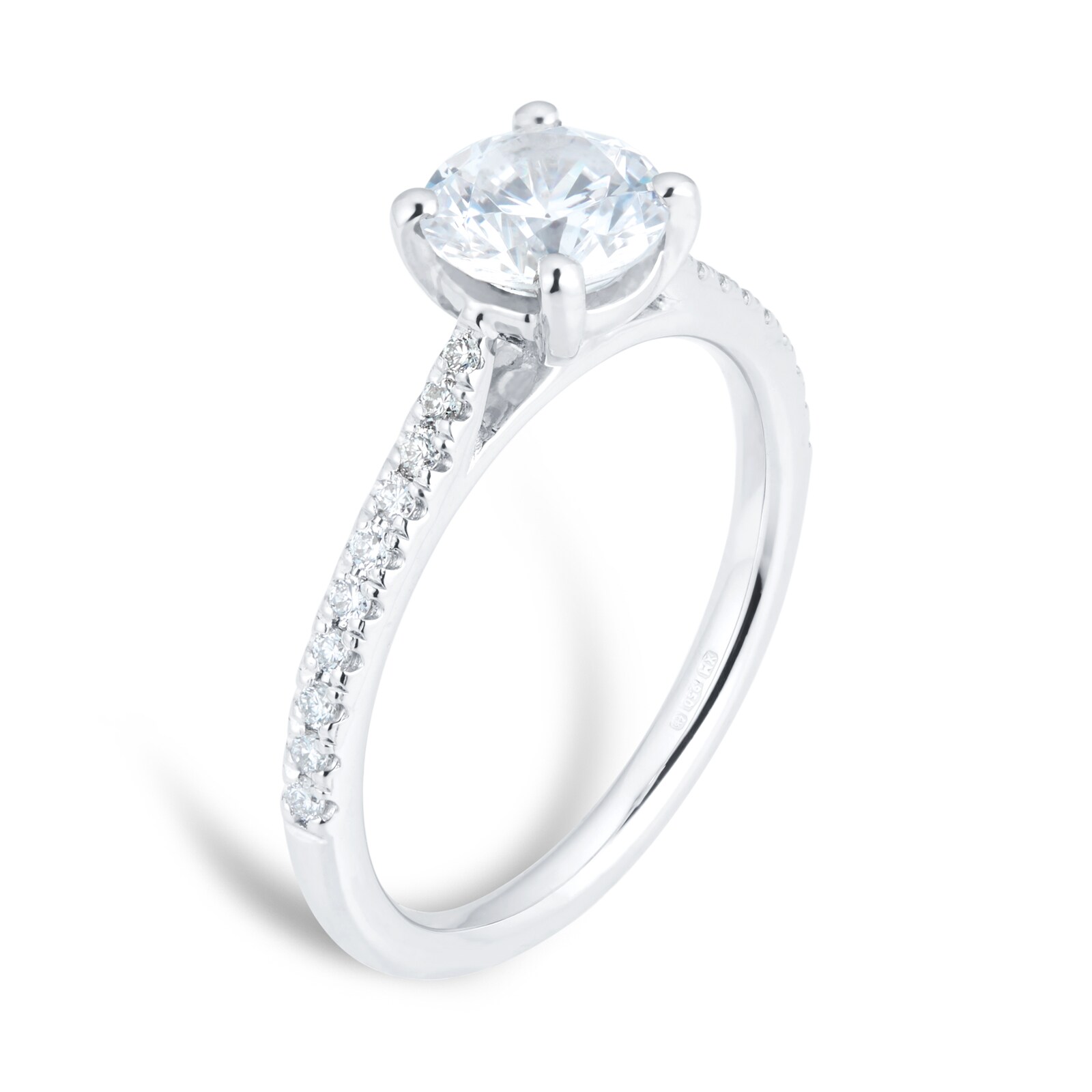 Vinea 18ct White Gold 3.00cttw Diamond Necklace