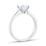 Goldsmiths Platinum 1.00ct Solitaire Diamond Engagement Ring