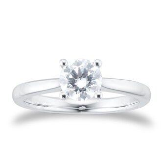 Goldsmiths Platinum 0.70ct Solitaire Diamond Engagment Ring Goldsmiths Platinum 0.70ct Solitaire Diamond Engagment Ring
