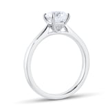 Mappin & Webb Platinum 1.00ct Diamond Round Solitaire Engagament Ring