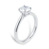 Mappin & Webb Platinum 1.00ct Diamond Round Solitaire Engagament Ring