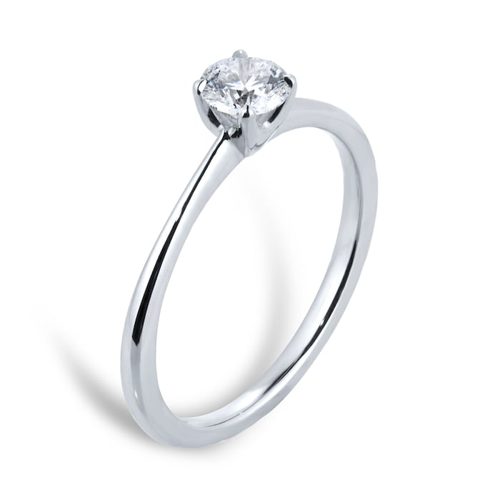 Best Luxury 
Exclusive Platinum 0.40cttw Brilliant Cut Solitaire Diamond Engagement Ring