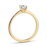 Best Luxury 
Exclusive 18ct Yellow Gold 0.40cttw Brilliant Cut Solitaire Diamond Engagement Ring
