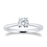 Best Luxury 
Exclusive Platinum 0.50cttw Brilliant Cut Solitaire Diamond Engagement Ring