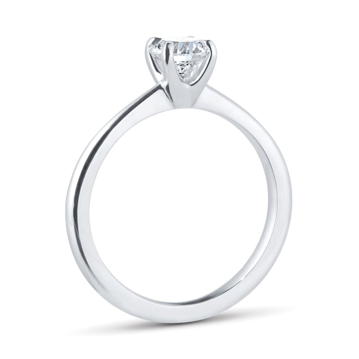 Goldsmiths Exclusive Platinum 0.50cttw Brilliant Cut Solitaire Diamond Engagement Ring