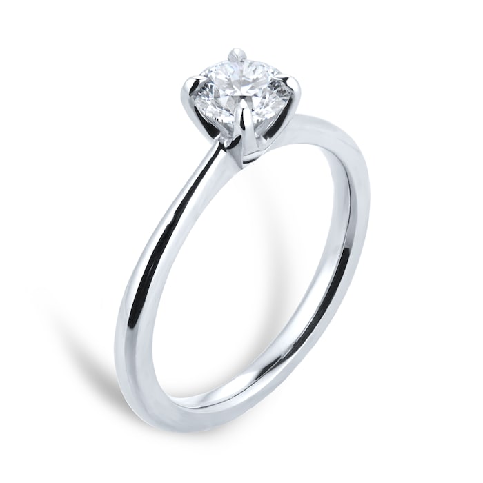 Best Luxury 
Exclusive Platinum 0.50cttw Brilliant Cut Solitaire Diamond Engagement Ring
