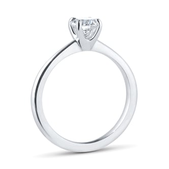 Goldsmiths Exclusive Platinum 0.50cttw Brilliant Cut Solitaire Goldsmiths Signature Diamond Engagement Ring