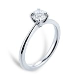 Best Luxury 
Exclusive Platinum 0.50cttw Brilliant Cut Solitaire Diamond Engagement Ring