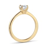 Best Luxury 
Exclusive 18ct Yellow Gold 0.50cttw Brilliant Cut Solitaire Diamond Engagement Ring