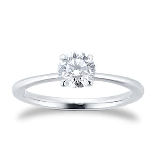 Goldsmiths Exclusive Platinum 0.70cttw Brilliant Cut Solitaire Goldsmiths Signature Diamond Engagement Ring