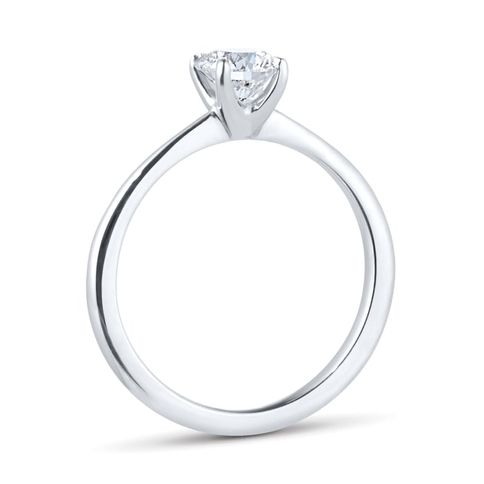 Goldsmiths Exclusive Platinum 0.70cttw Brilliant Cut Solitaire Diamond Engagement Ring