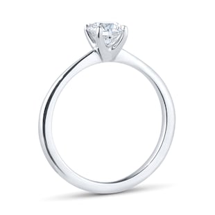 Goldsmiths Exclusive Platinum 0.70cttw Brilliant Cut Solitaire Goldsmiths Signature Diamond Engagement Ring