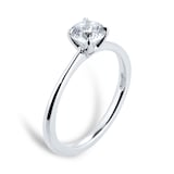 Best Luxury 
Exclusive Platinum 0.70cttw Brilliant Cut Solitaire Diamond Engagement Ring
