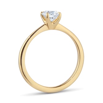 Goldsmiths Exclusive 18ct Yellow Gold 0.70cttw Brilliant Cut Solitaire Goldsmiths Signature Diamond Engagement Ring Goldsmiths Exclusive 18ct Yellow Gold 0.70cttw Brilliant Cut Solitaire Goldsmiths Signature Diamond Engagement Ring