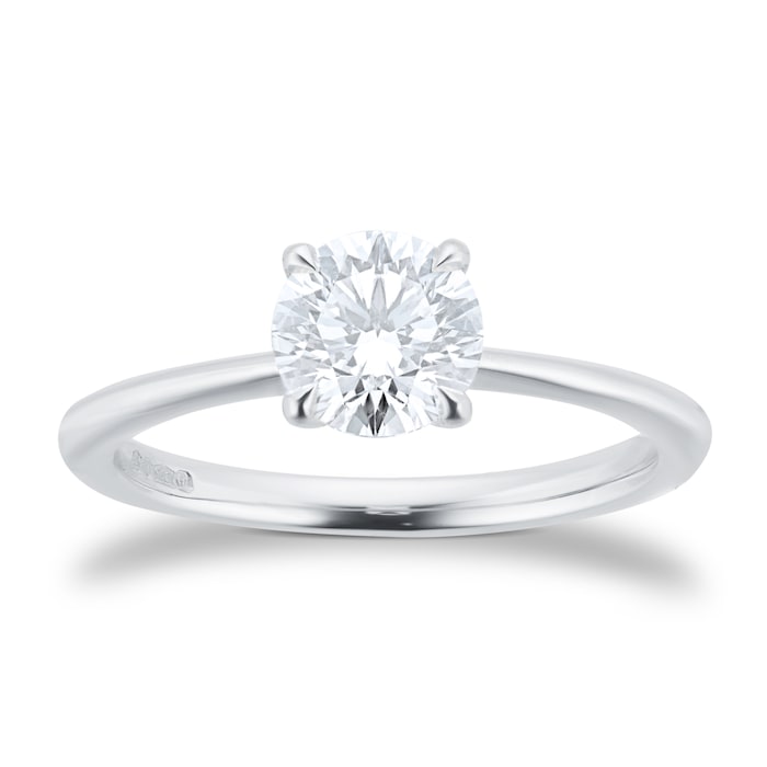 Best Luxury 
Exclusive Platinum 1.00cttw Brilliant Cut Solitaire Diamond Engagement Ring