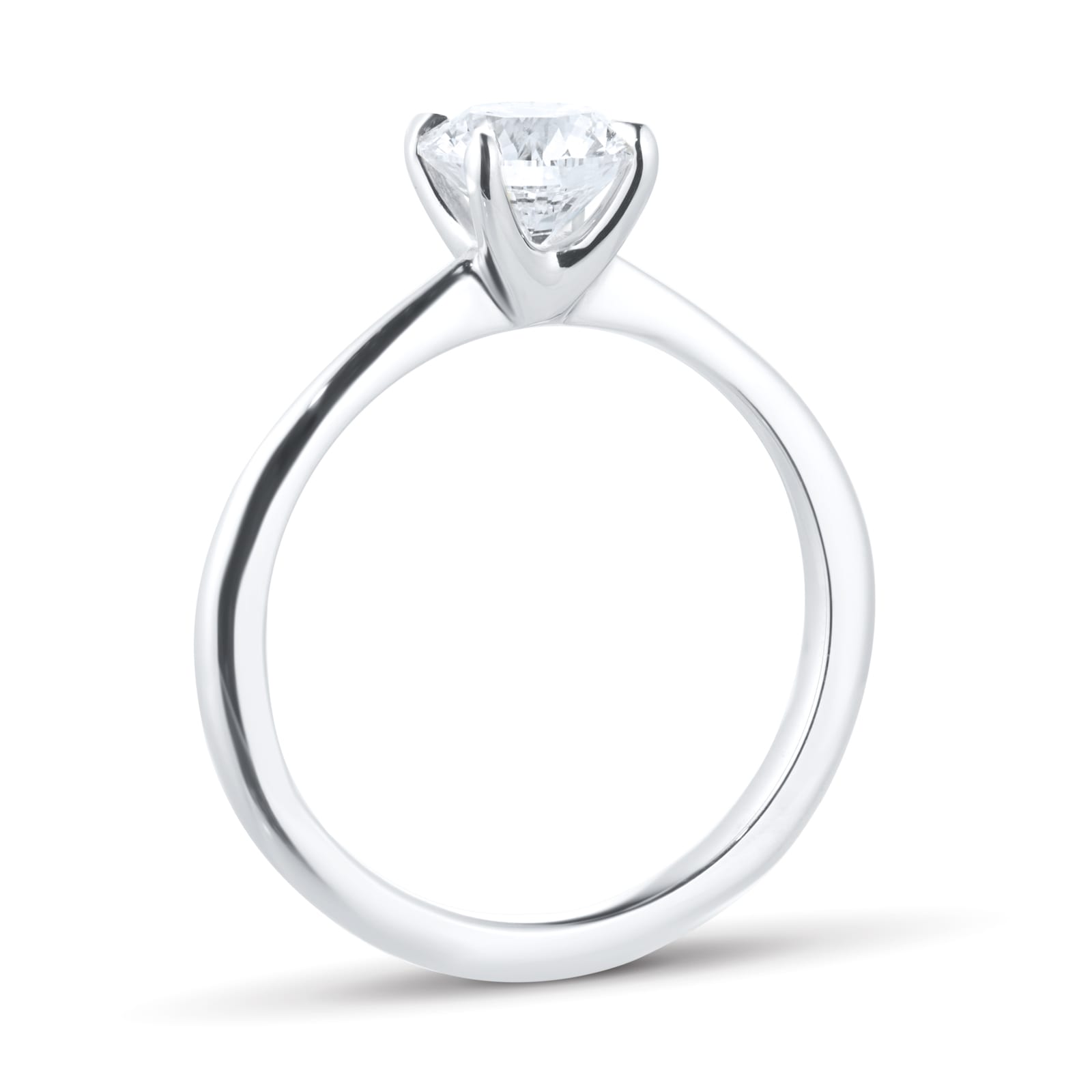 Goldsmiths Exclusive Platinum 1.00cttw Brilliant Cut Solitaire Goldsmiths Signature Diamond Engagement Ring