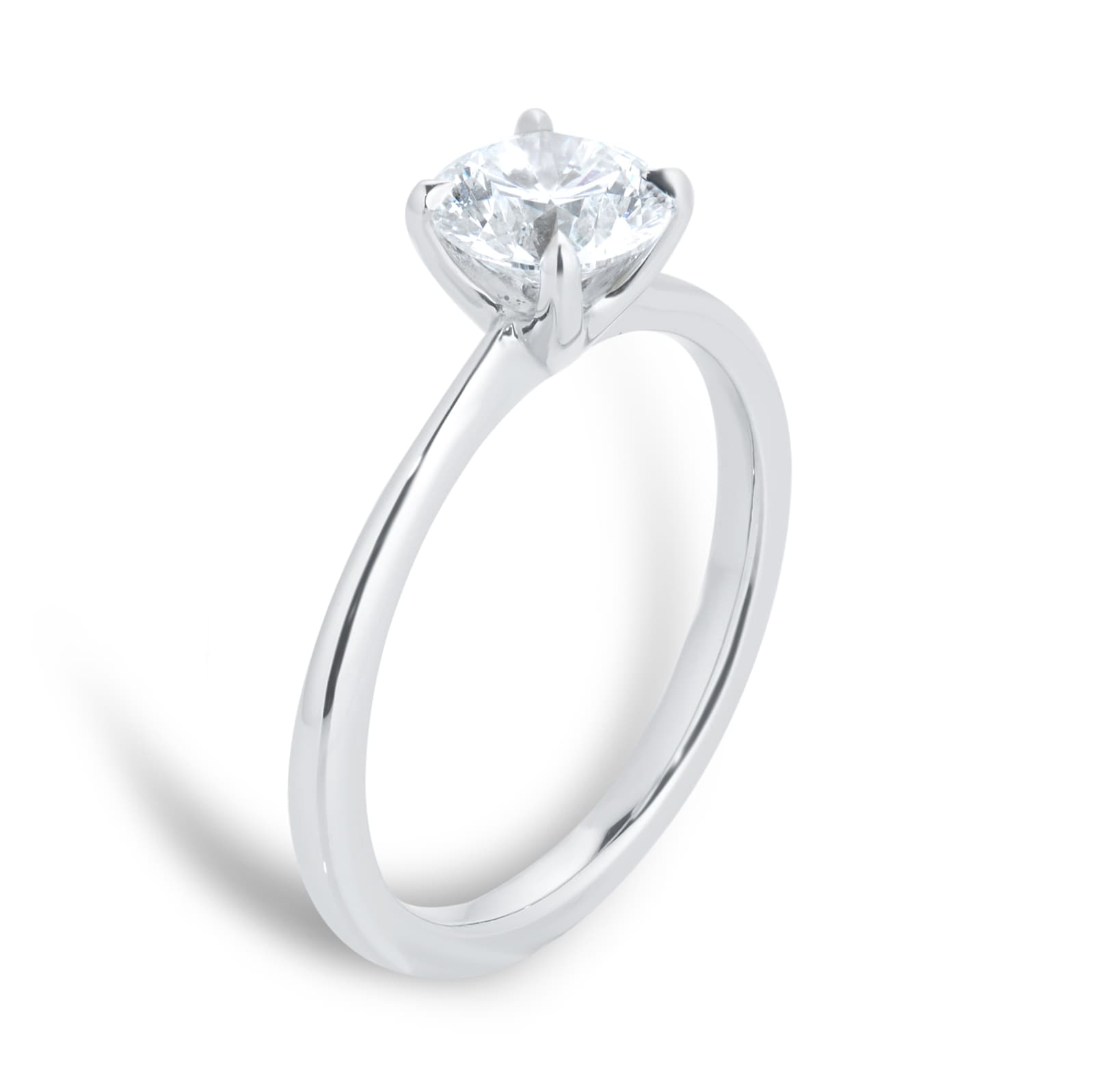 Goldsmiths Exclusive Platinum 1.00cttw Brilliant Cut Solitaire Goldsmiths Signature Diamond Engagement Ring