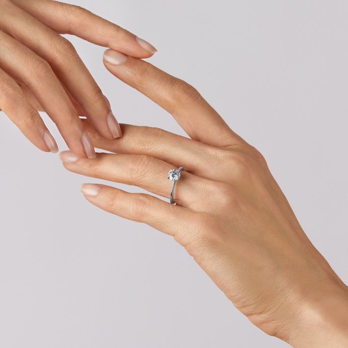 Best Luxury 
Exclusive Platinum 1.00cttw Brilliant Cut Solitaire Diamond Engagement Ring