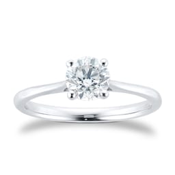 06019631 - Platinum 0.80cttw Brilliant Cut Diamond Solitaire Engagement Ring