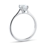 Goldsmiths Platinum 0.80cttw Brilliant Cut Diamond Solitaire Engagement Ring