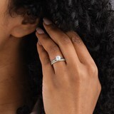 Goldsmiths Platinum 0.80cttw Brilliant Cut Diamond Solitaire Engagement Ring