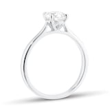 Goldsmiths Platinum 1.00cttw Round Brilliant Cut Diamond Solitaire Engagement Ring