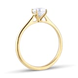 Goldsmiths 18ct Yellow Gold 0.70cttw Brilliant Cut Diamond Solitaire Engagement Ring