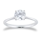 Best Luxury 
Platinum 1.00cttw Brilliant Cut Diamond Solitaire Engagement Ring